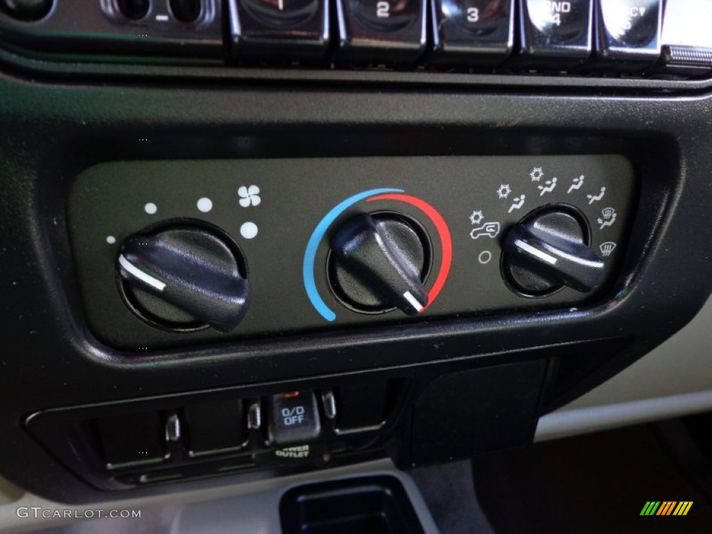 2004 Jeep Wrangler Sahara 4x4 Controls Photos