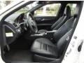 Black AMG Premium Leather 2009 Mercedes-Benz C 63 AMG Interior Color