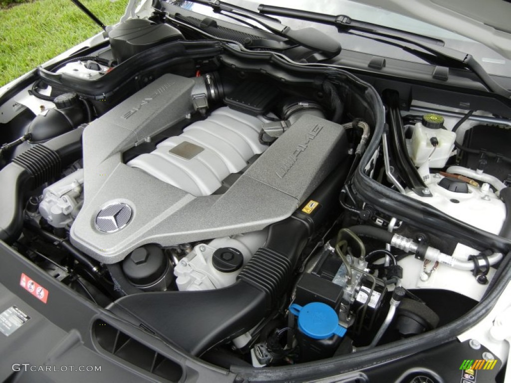 2009 Mercedes-Benz C 63 AMG 6.3 Liter AMG DOHC 32-Valve V8 Engine Photo #75948376