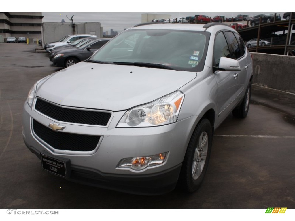 Silver Ice Metallic 2010 Chevrolet Traverse LT Exterior Photo #75948764