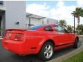 Torch Red 2007 Ford Mustang V6 Premium Coupe Exterior