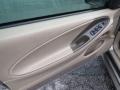 2001 Ford Mustang Medium Parchment Interior Door Panel Photo