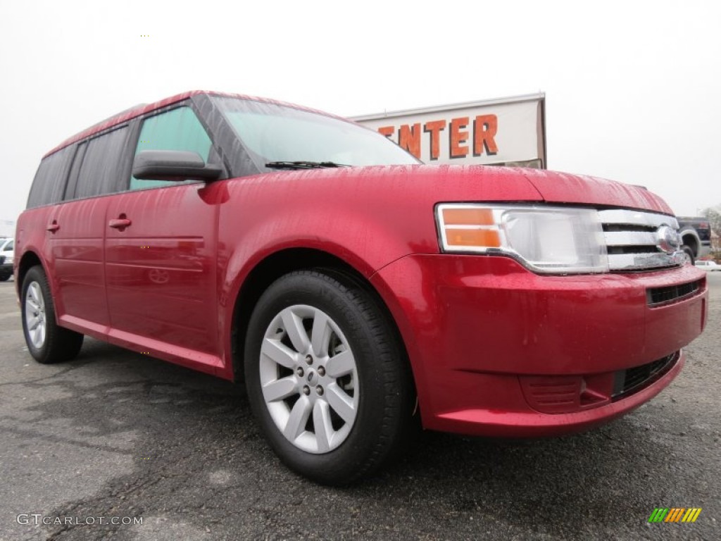 Redfire Metallic Ford Flex