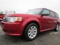 2009 Redfire Metallic Ford Flex SE  photo #3