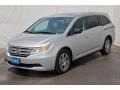 2013 Alabaster Silver Metallic Honda Odyssey EX-L  photo #3