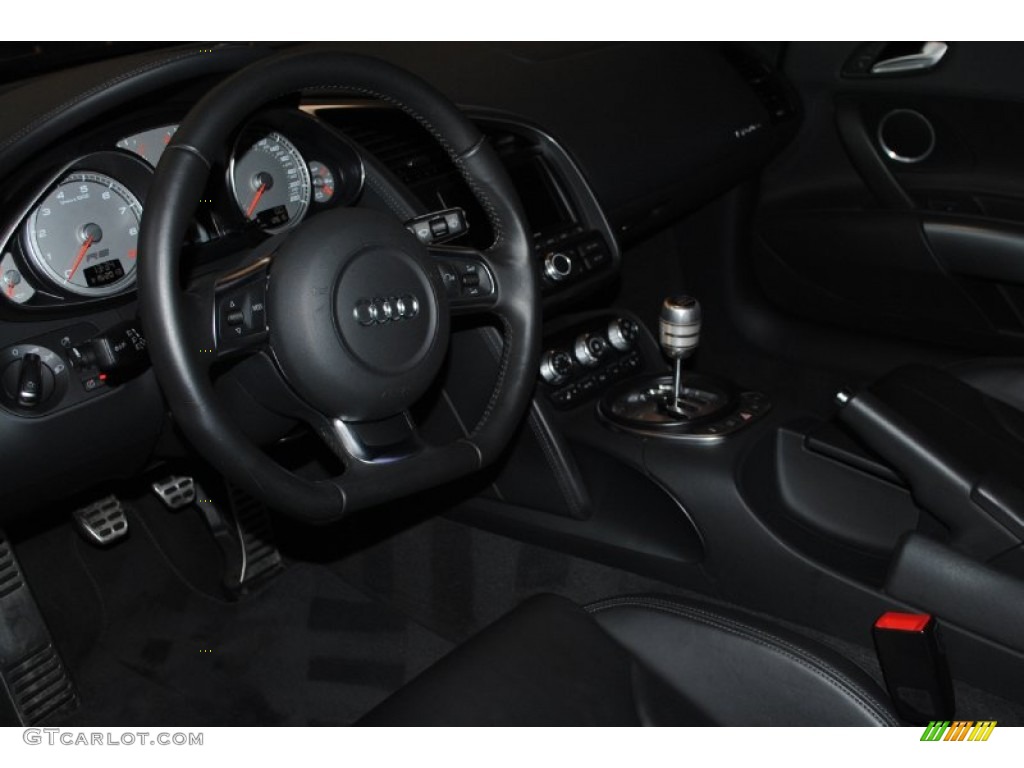 2009 R8 4.2 FSI quattro - Matte Grey / Fine Nappa Black Leather photo #17