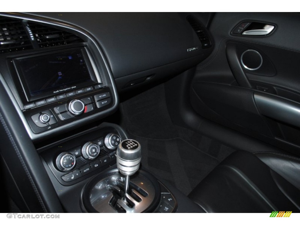2009 R8 4.2 FSI quattro - Matte Grey / Fine Nappa Black Leather photo #21