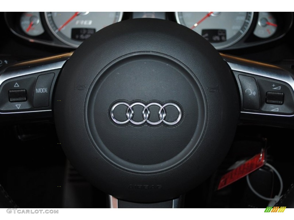2009 R8 4.2 FSI quattro - Matte Grey / Fine Nappa Black Leather photo #36