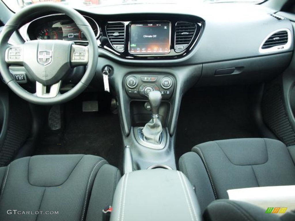 2013 Dodge Dart Limited Black Dashboard Photo #75951157