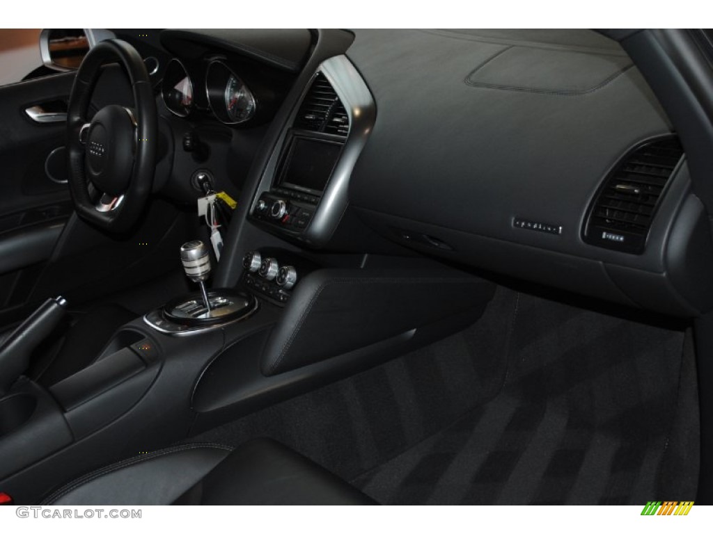 2009 R8 4.2 FSI quattro - Matte Grey / Fine Nappa Black Leather photo #41