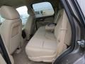 2013 GMC Yukon Cocoa/Light Cashmere Interior Rear Seat Photo