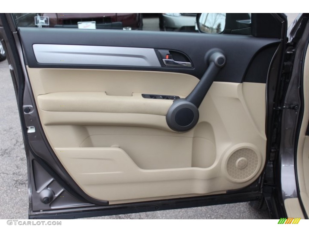 2010 Honda CR-V EX AWD Ivory Door Panel Photo #75952207