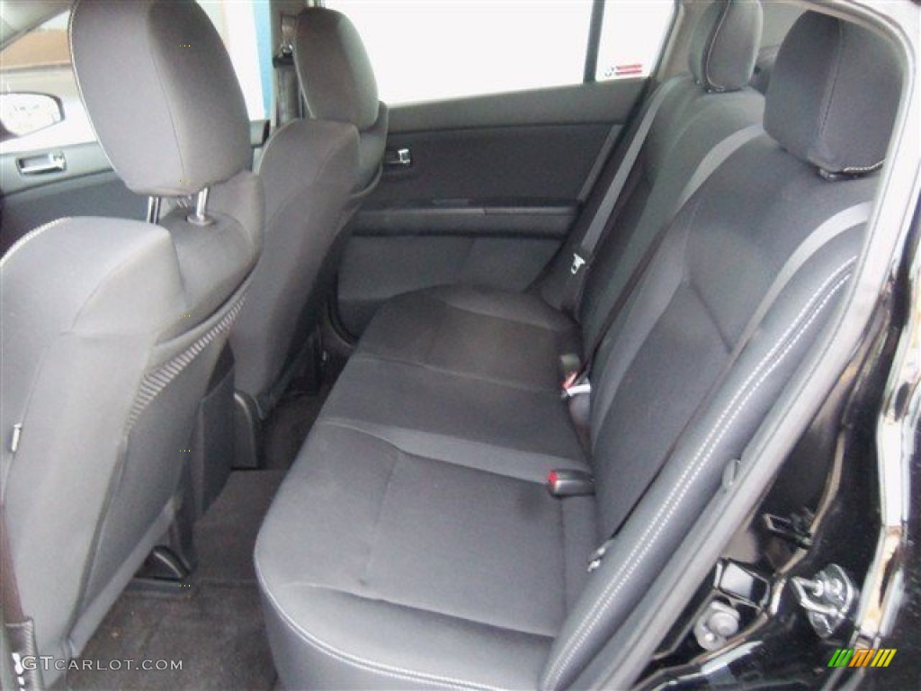 Charcoal Interior 2012 Nissan Sentra Se R Spec V Photo