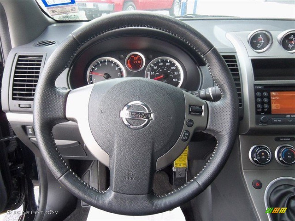 2012 Nissan Sentra SE-R Spec V Steering Wheel Photos