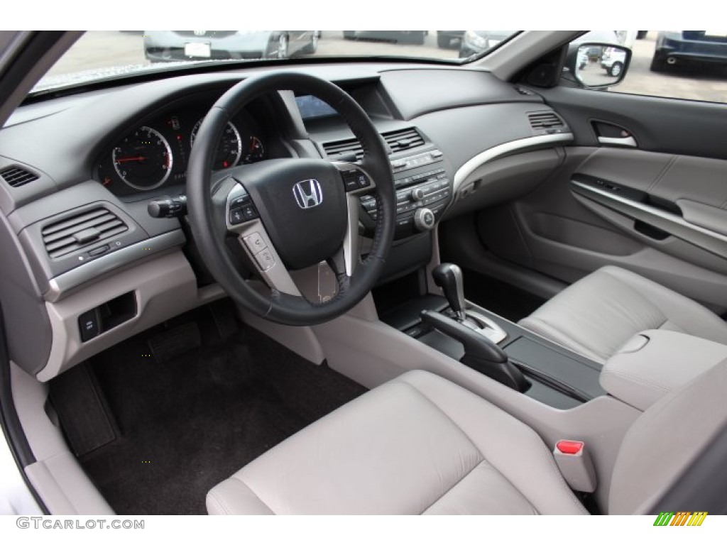 Gray Interior 2010 Honda Accord EX-L Sedan Photo #75952741
