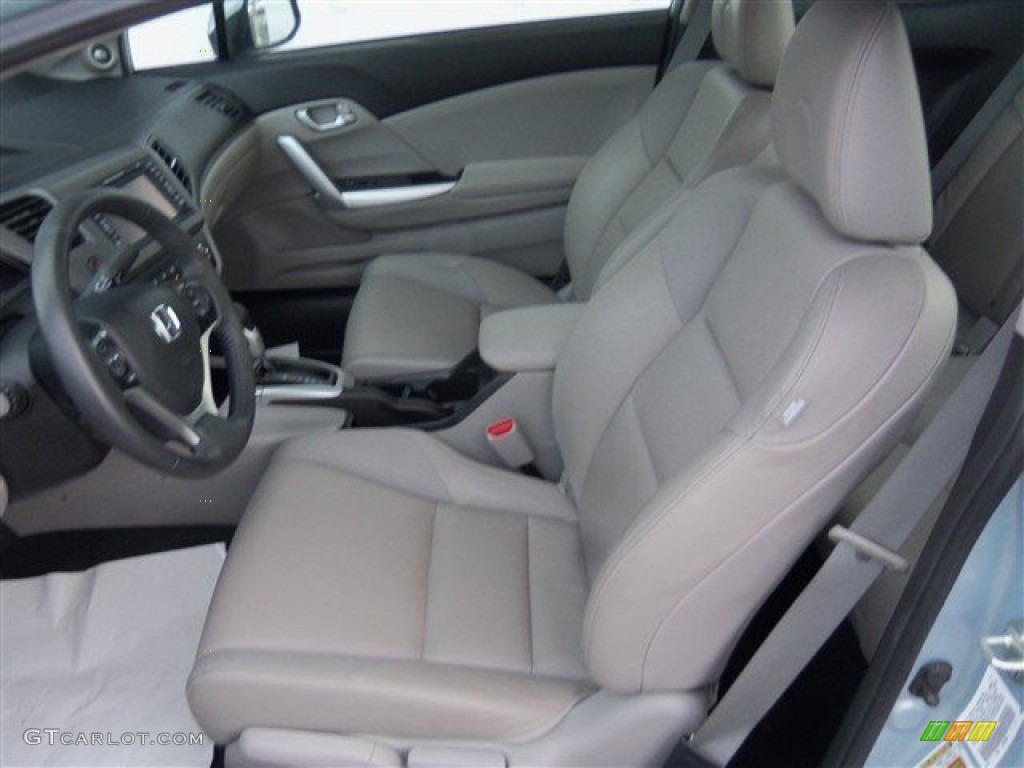 2012 Honda Civic EX-L Coupe Front Seat Photo #75952822