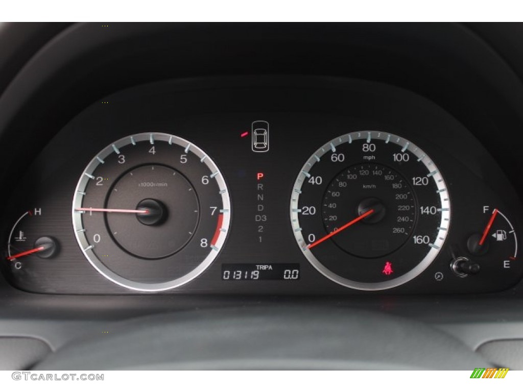 2010 Honda Accord EX-L Sedan Gauges Photo #75952828