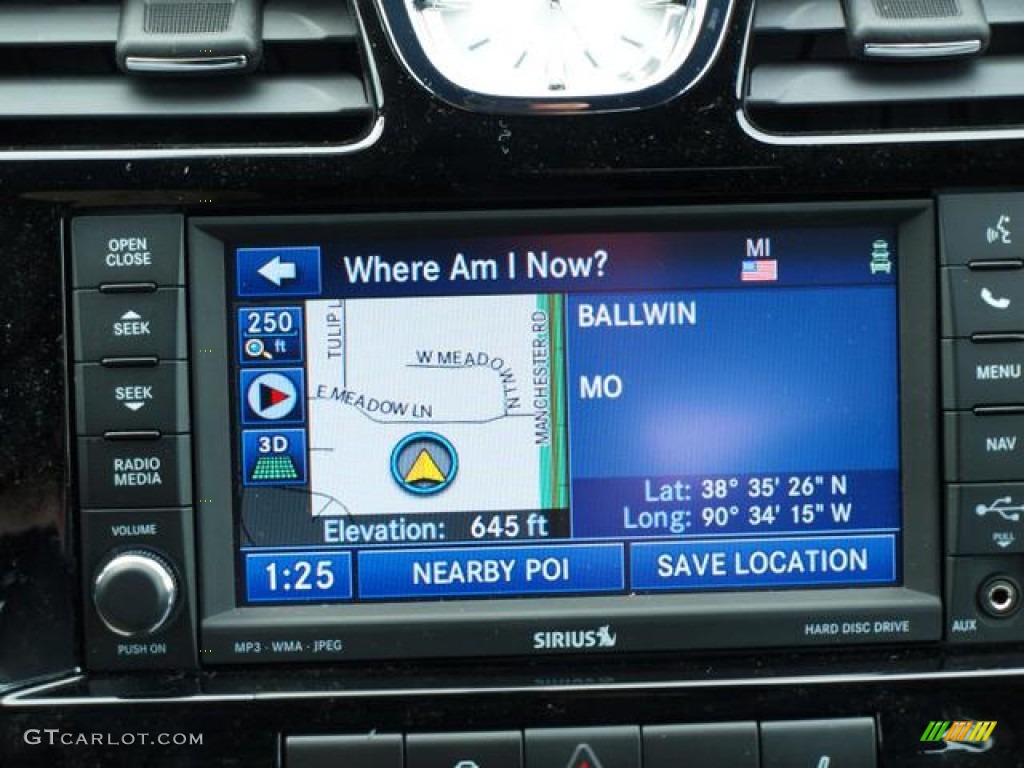 2013 Chrysler 200 S Convertible Navigation Photos
