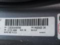 PSC: Billet Silver Metallic 2013 Chrysler 200 S Convertible Color Code