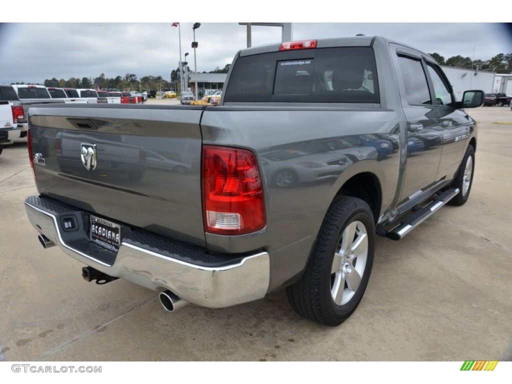 2012 Ram 1500 Big Horn Crew Cab - Mineral Gray Metallic / Dark Slate Gray/Medium Graystone photo #5