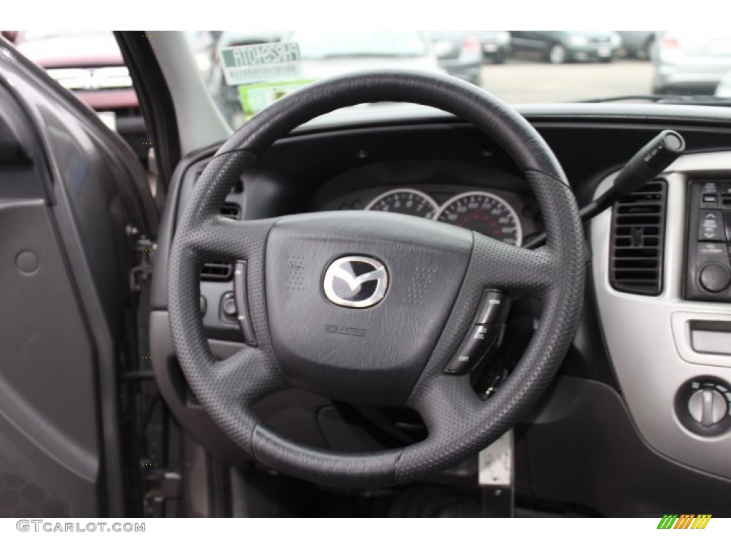 2004 Mazda Tribute LX V6 4WD Steering Wheel Photos