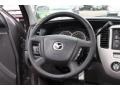2004 Mazda Tribute Black Interior Steering Wheel Photo