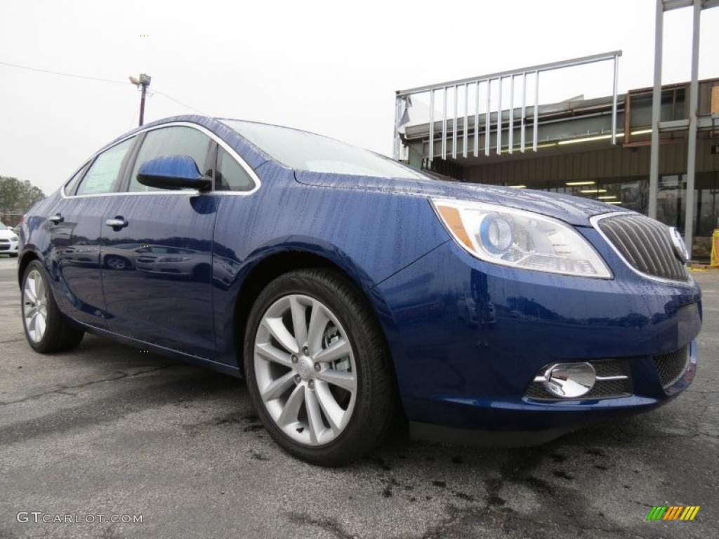 Luxo Blue Metallic 2013 Buick Verano FWD Exterior Photo #75953281