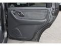 Black 2004 Mazda Tribute LX V6 4WD Door Panel