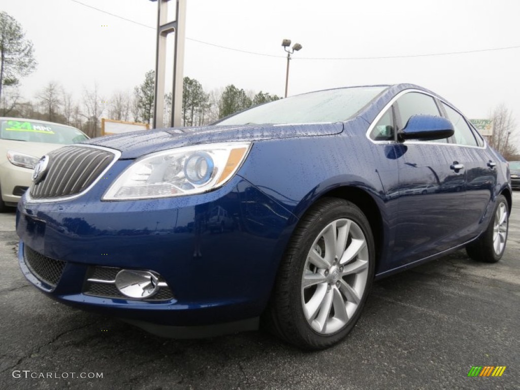 Luxo Blue Metallic 2013 Buick Verano FWD Exterior Photo #75953324