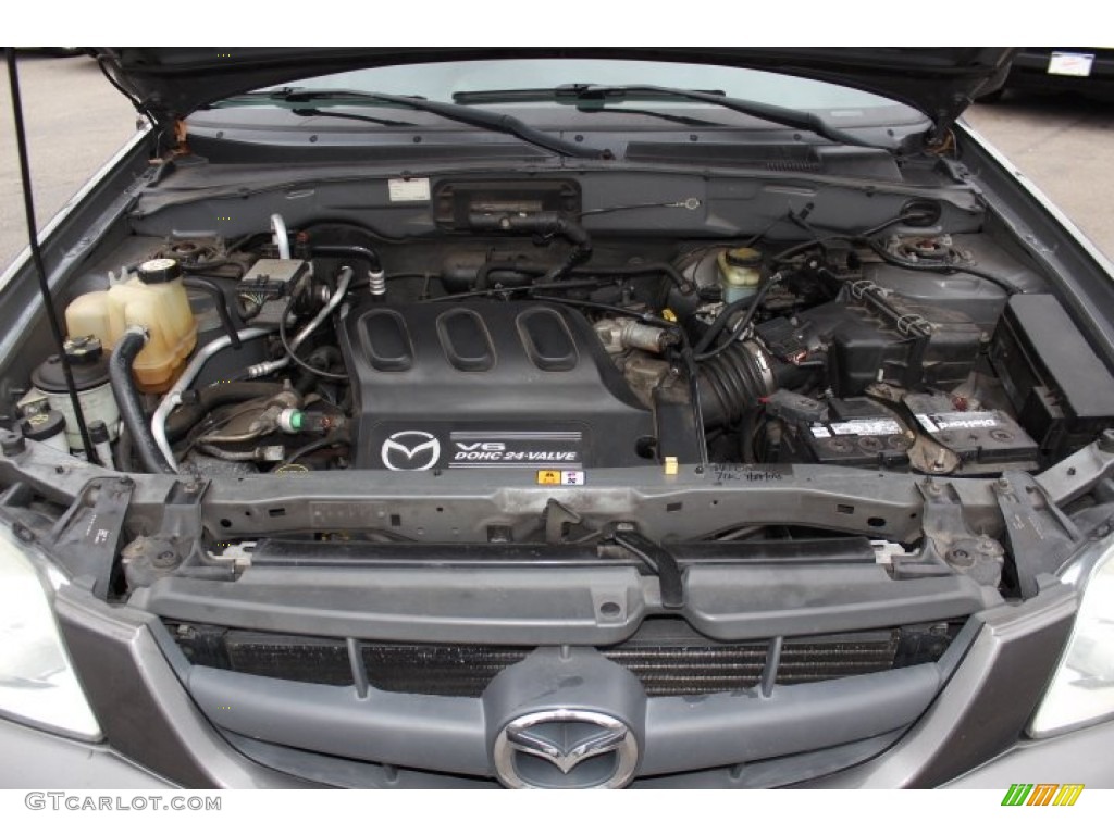 2004 Mazda Tribute LX V6 4WD 3.0 Liter DOHC 24-Valve V6 Engine Photo #75953371