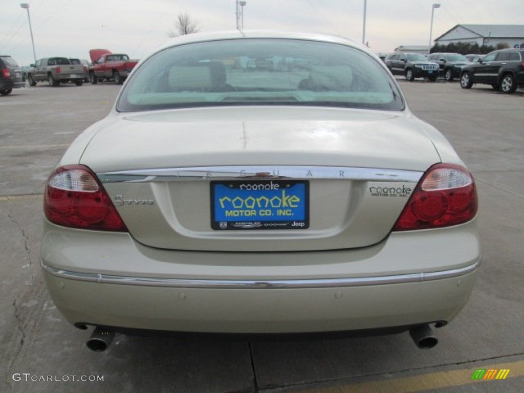2006 S-Type 3.0 - Winter Gold Metallic / Champagne photo #11
