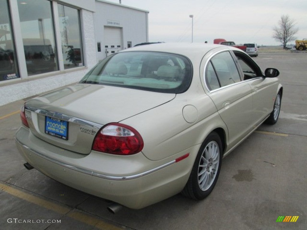 2006 S-Type 3.0 - Winter Gold Metallic / Champagne photo #15