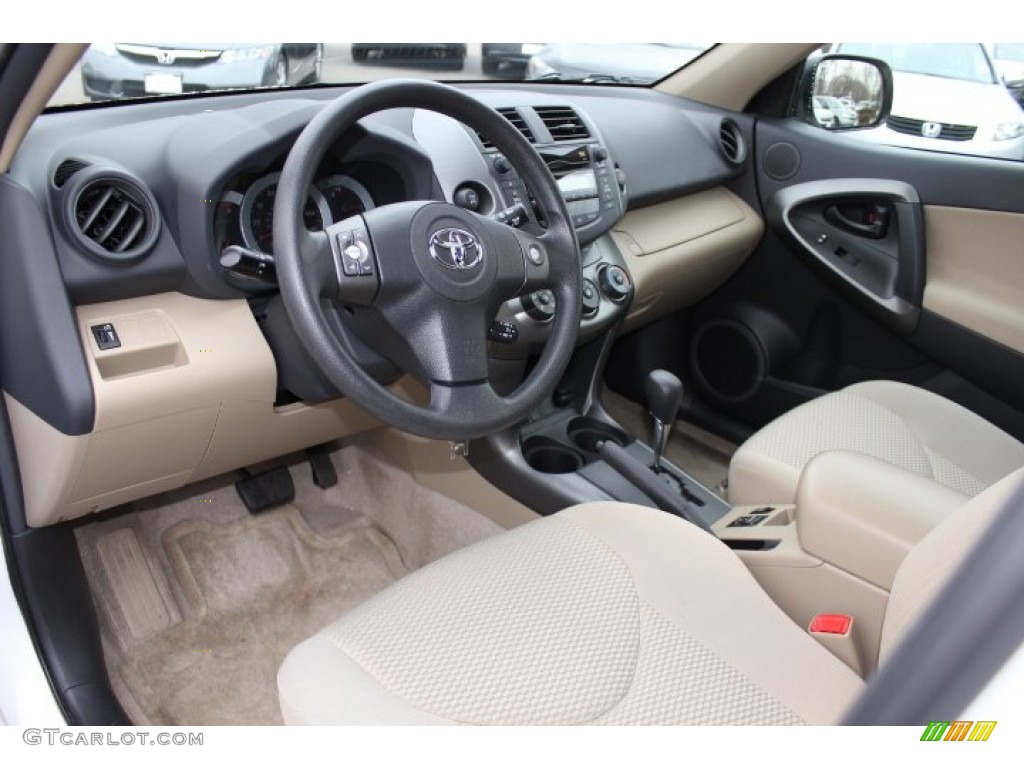 Sand Beige Interior 2011 Toyota RAV4 I4 4WD Photo #75954583