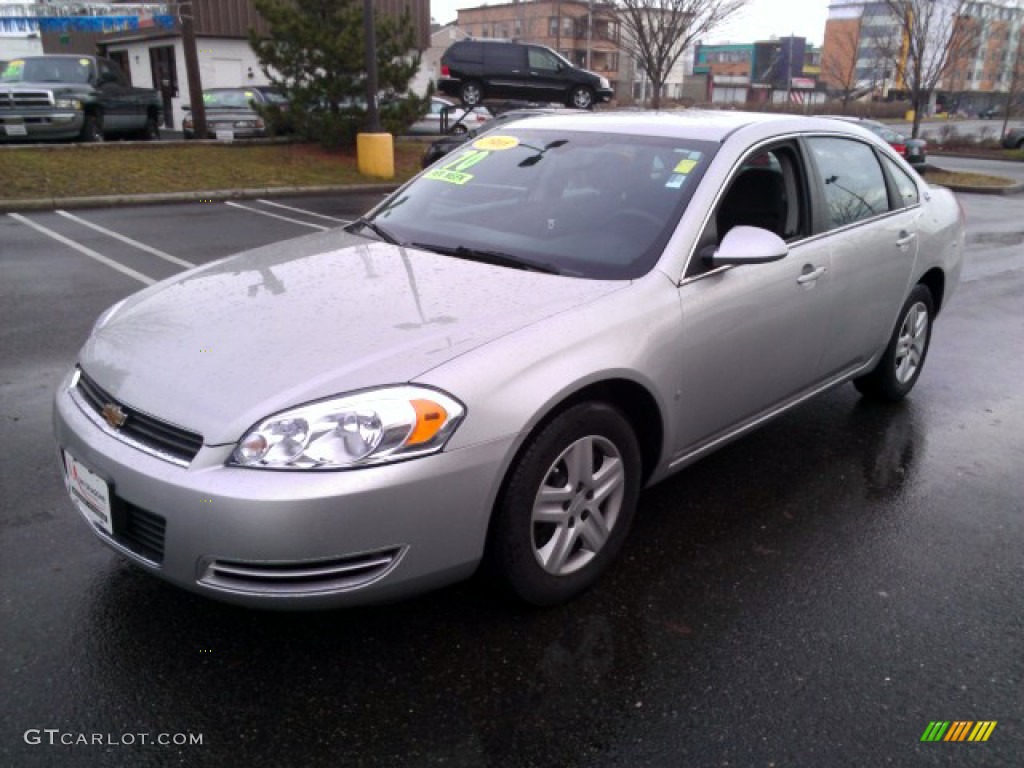 Silverstone Metallic 2008 Chevrolet Impala LS Exterior Photo #75954631