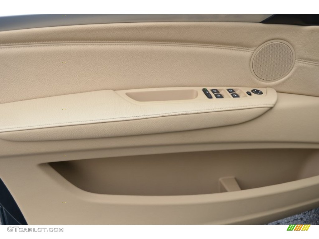 2008 X5 3.0si - Deep Green Metallic / Sand Beige photo #8