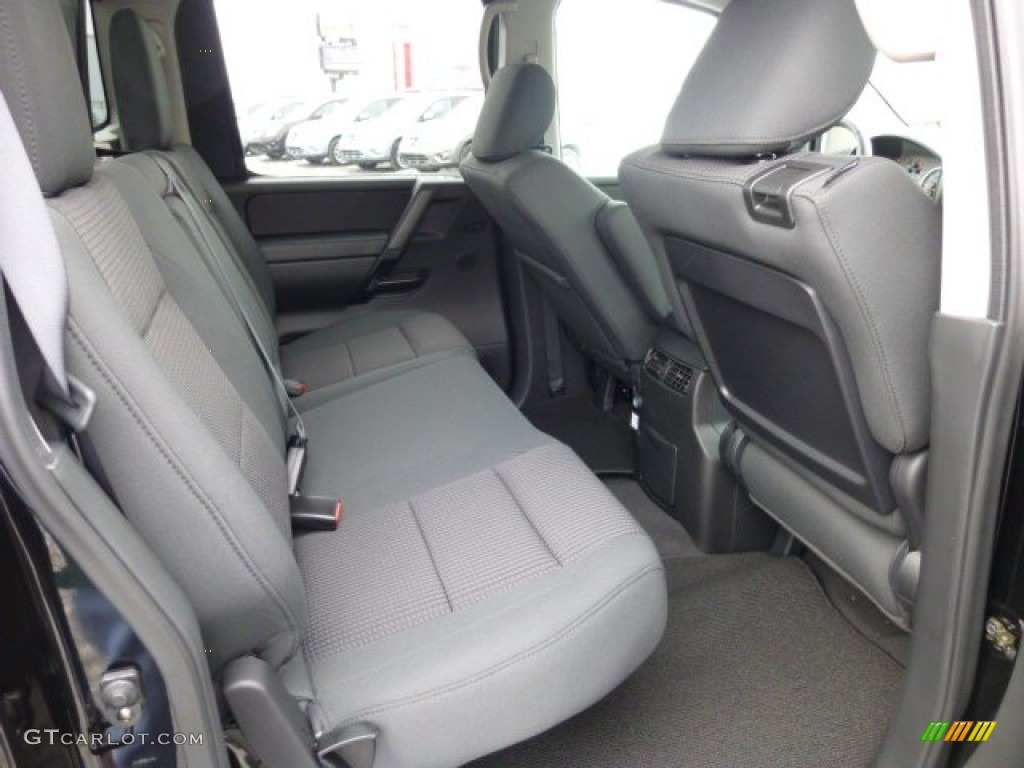 Charcoal Interior 2013 Nissan Titan SV Crew Cab 4x4 Photo #75955088