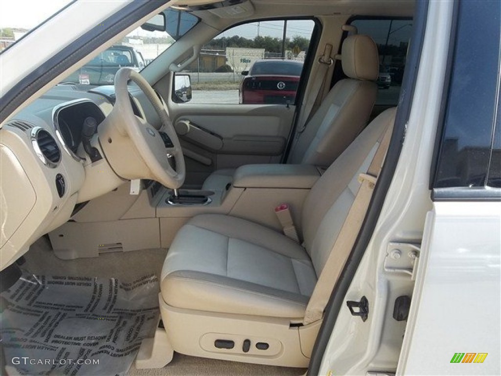 2006 Explorer Limited - Cashmere Tri-Coat / Camel/Stone photo #15