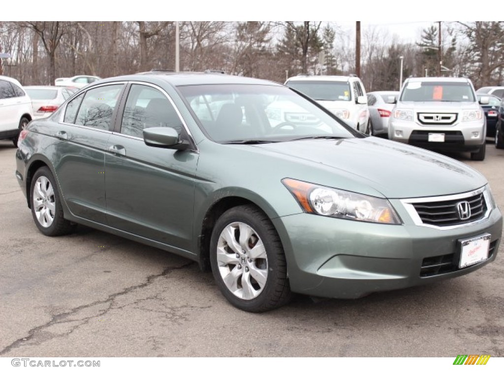 Mystic Green Metallic 2008 Honda Accord EX Sedan Exterior Photo #75955795