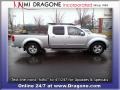 2008 Radiant Silver Nissan Frontier LE Crew Cab 4x4  photo #4