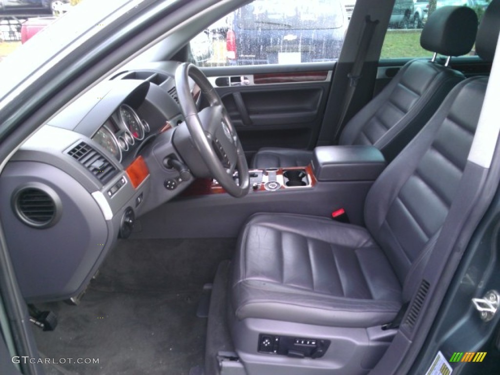 Anthracite Interior 2006 Volkswagen Touareg V8 Photo #75956338