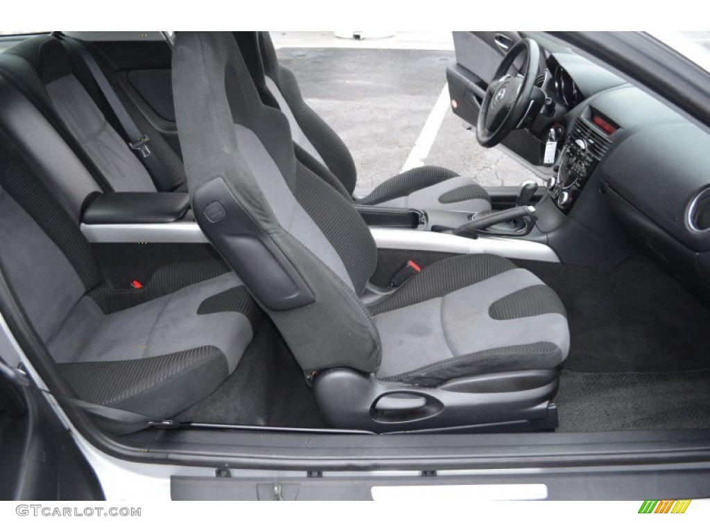Black Interior 2007 Mazda RX-8 Sport Photo #75956405