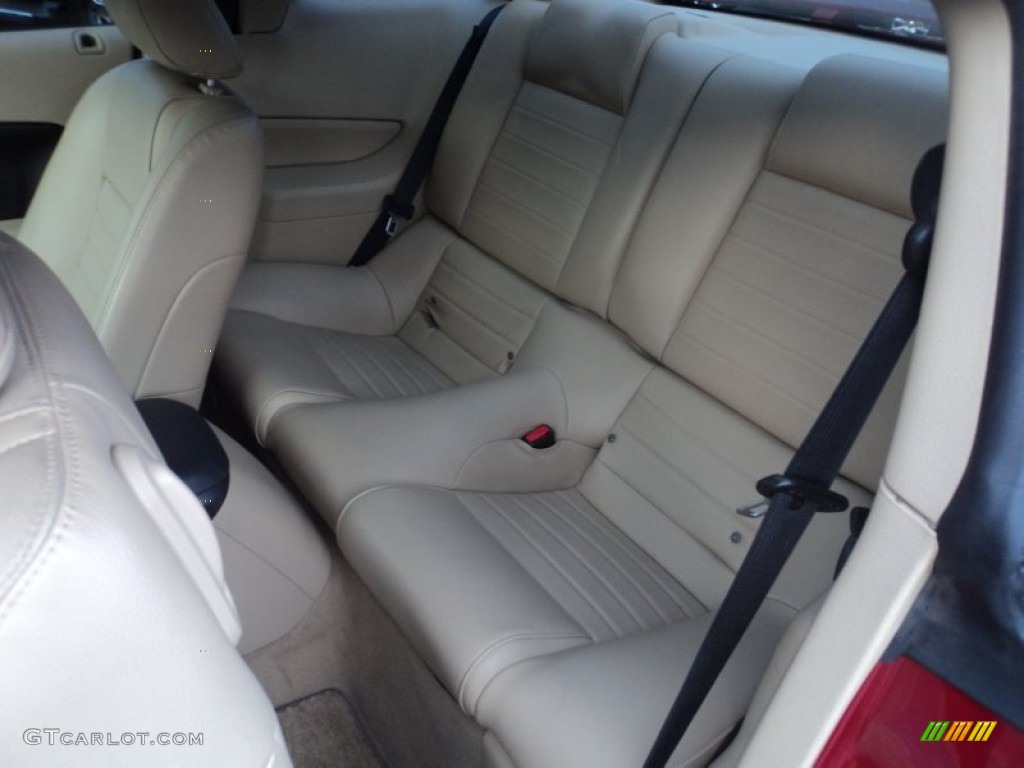 2006 Mustang GT Premium Coupe - Redfire Metallic / Light Parchment photo #5