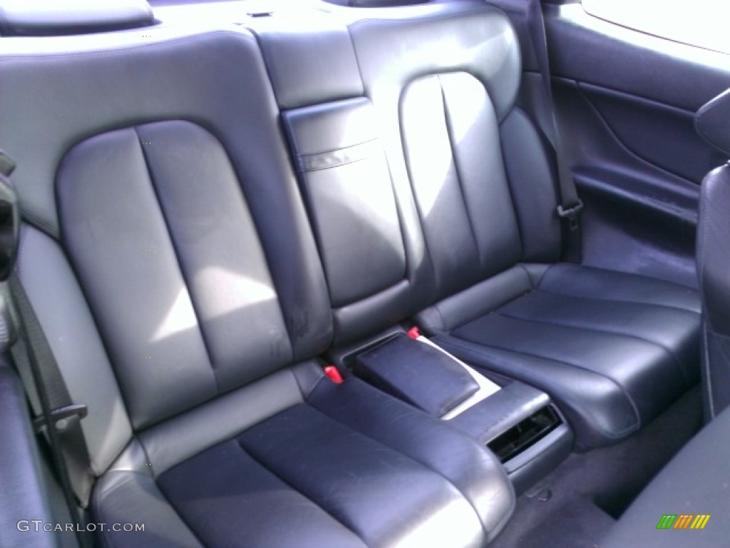 Charcoal Interior 2001 Mercedes-Benz CLK 55 AMG Coupe Photo #75956501