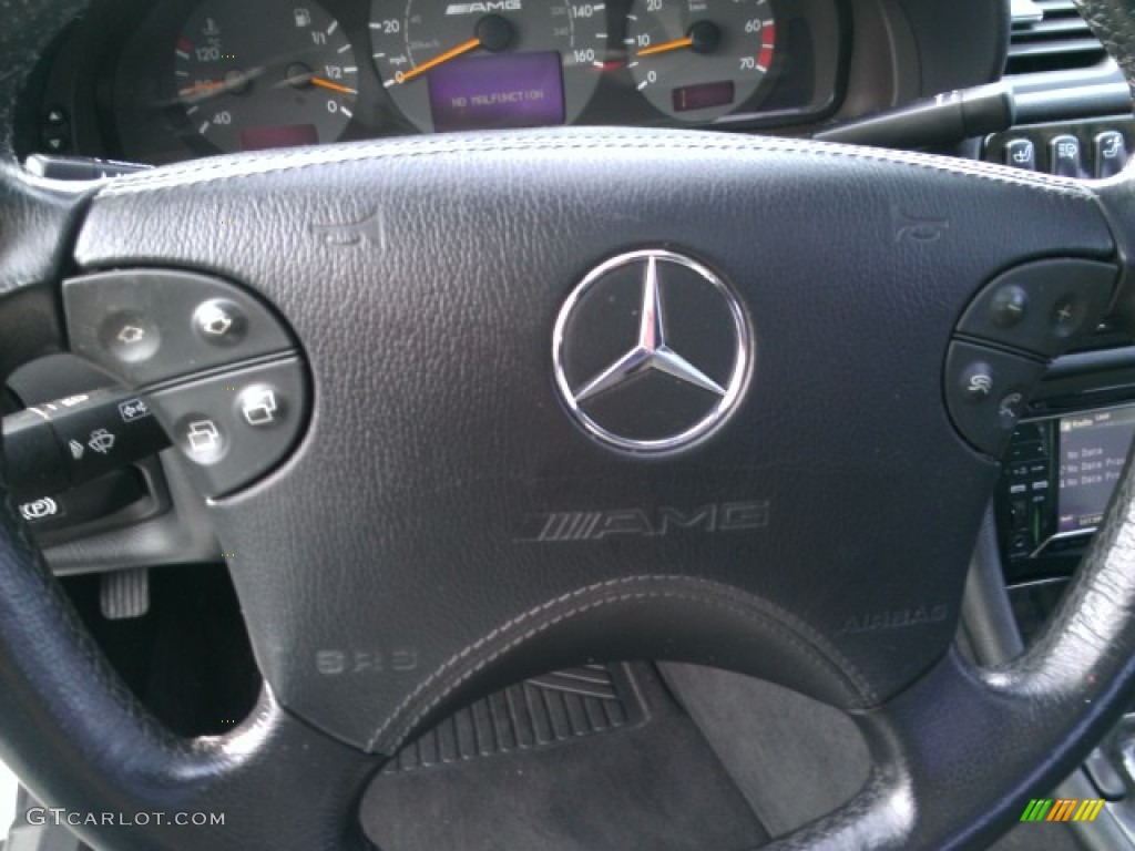 2001 Mercedes-Benz CLK 55 AMG Coupe Steering Wheel Photos
