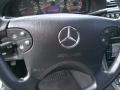 2001 Mercedes-Benz CLK Charcoal Interior Steering Wheel Photo