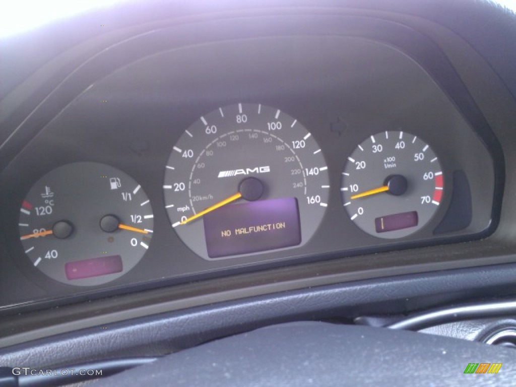 2001 Mercedes-Benz CLK 55 AMG Coupe Gauges Photos