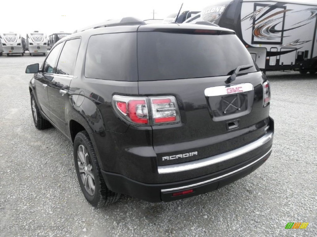 2013 Acadia SLT AWD - Iridium Metallic / Ebony photo #24