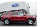 2007 Red Jewel Tintcoat GMC Acadia SLT  photo #2
