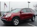 2007 Red Jewel Tintcoat GMC Acadia SLT  photo #6