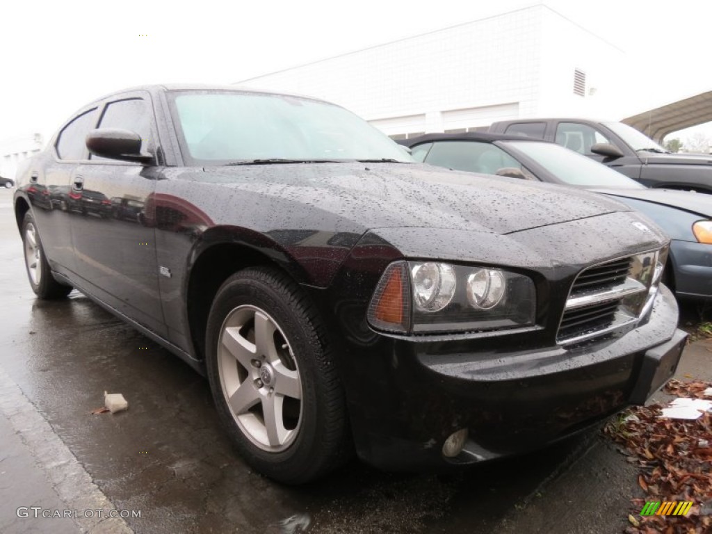 Brilliant Black Crystal Pearl 2009 Dodge Charger SXT Exterior Photo #75958531